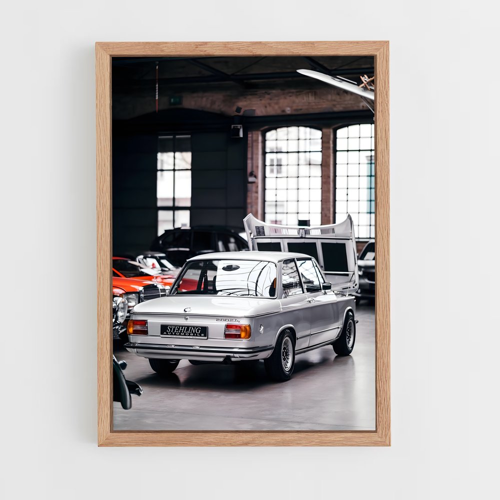 Poster Garage Dreams – affiche BMW (vue 4)